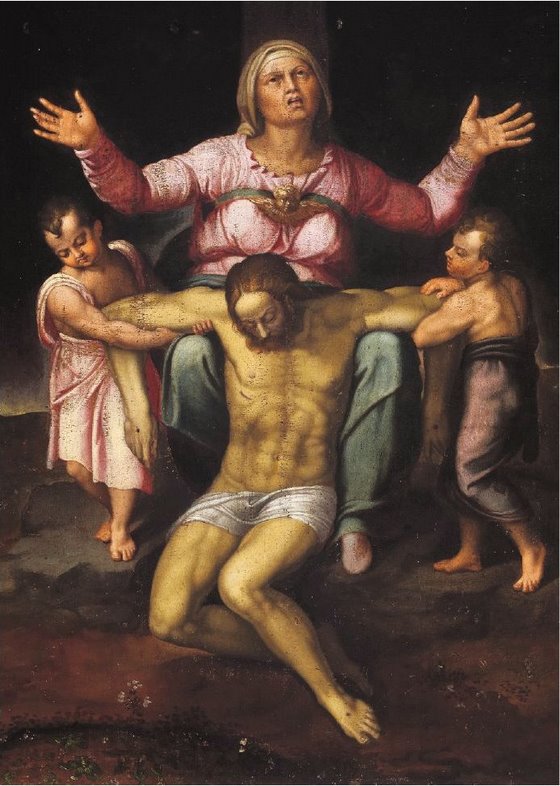 Michelangelo kjente malerier