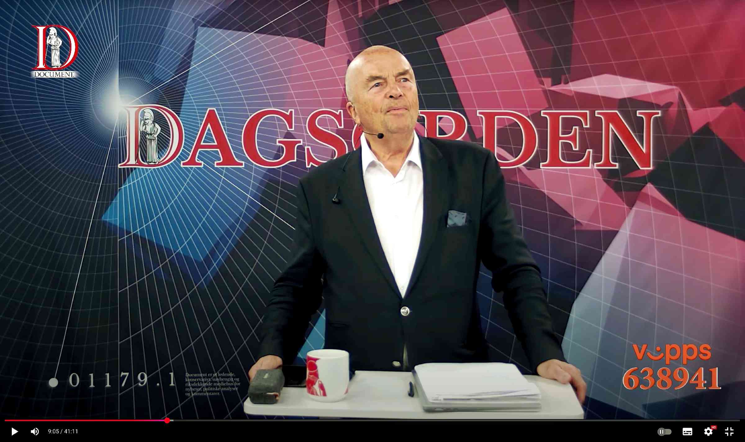 Document TV med programleder Hans Rustad