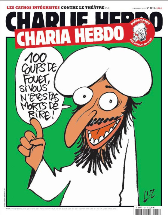 omslag.Charia Hebdo