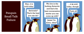 penguin small talk