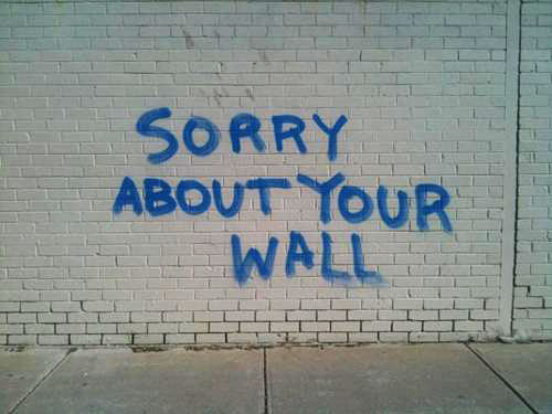 funny-graffiti-sorry-about-your-wall