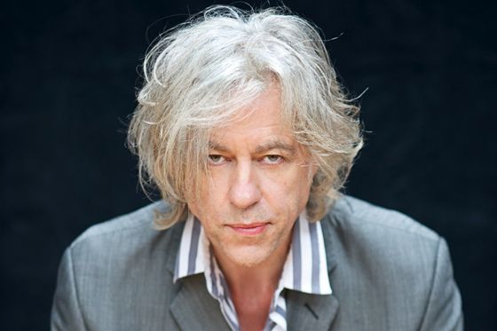 Bob Geldof, press session