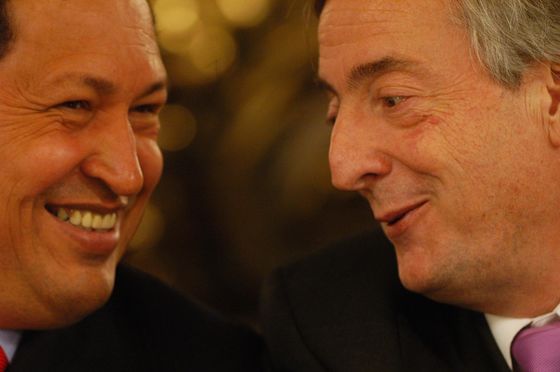 06/08/07.Visita del Presidencte Hugo CHAVEZ