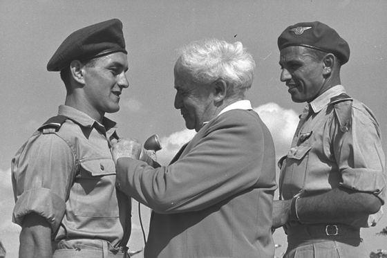 Ben_Gurion_-_Israel_Air_Force1950