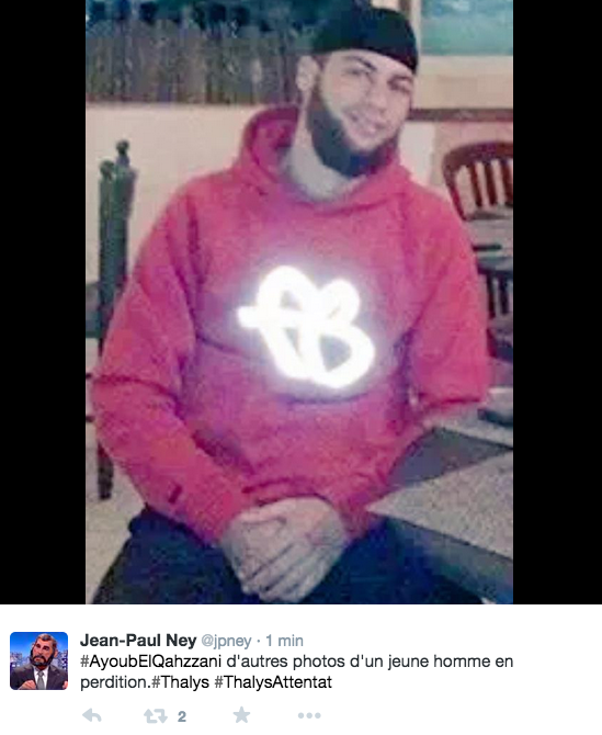 Ayoub El-Khazzani.thalys.terrror