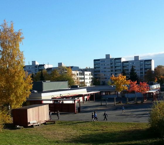 Gran skole. Ingen norske barn begynner her lenger.