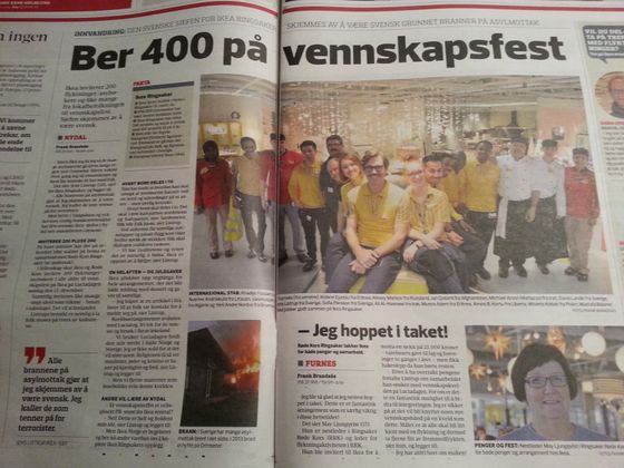 Vennskapfest hos IKEA skal sveise sammen folk av ulik kulturell bakgrunn.