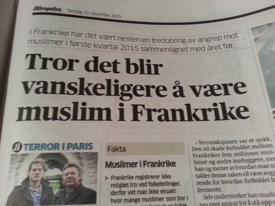 Hvordan er det å være gjenlevende etter å ha mistet sin kjære i islamistisk terrorangrep? Det spiller liten rolle. Det er vanskelig å være muslim.