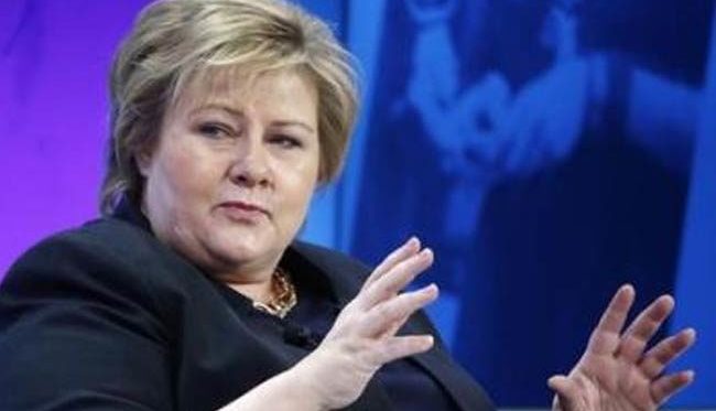 Solberg: - Innvandrere må lære seg norsk for å få sosialhjelp&nbsp;<span>(+)</span>