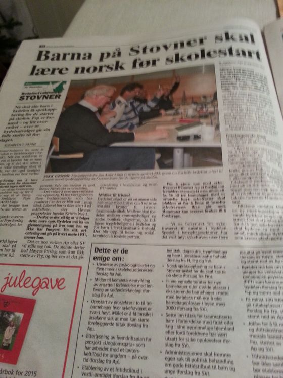 Nok en suksesshistorie fra norsk integrering?