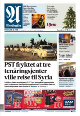 Jenter på veg til Syria