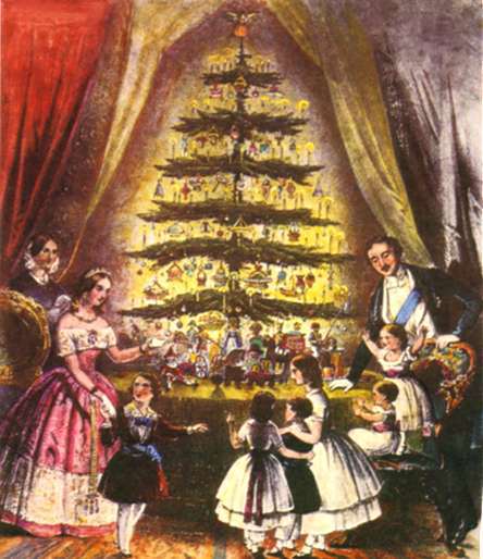Victoria & Albert juletre 1841