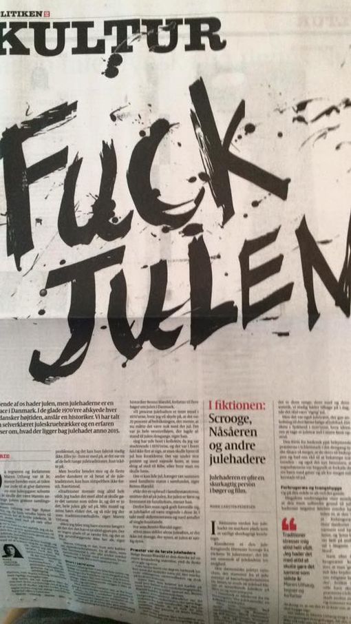 politiken.fuck julen