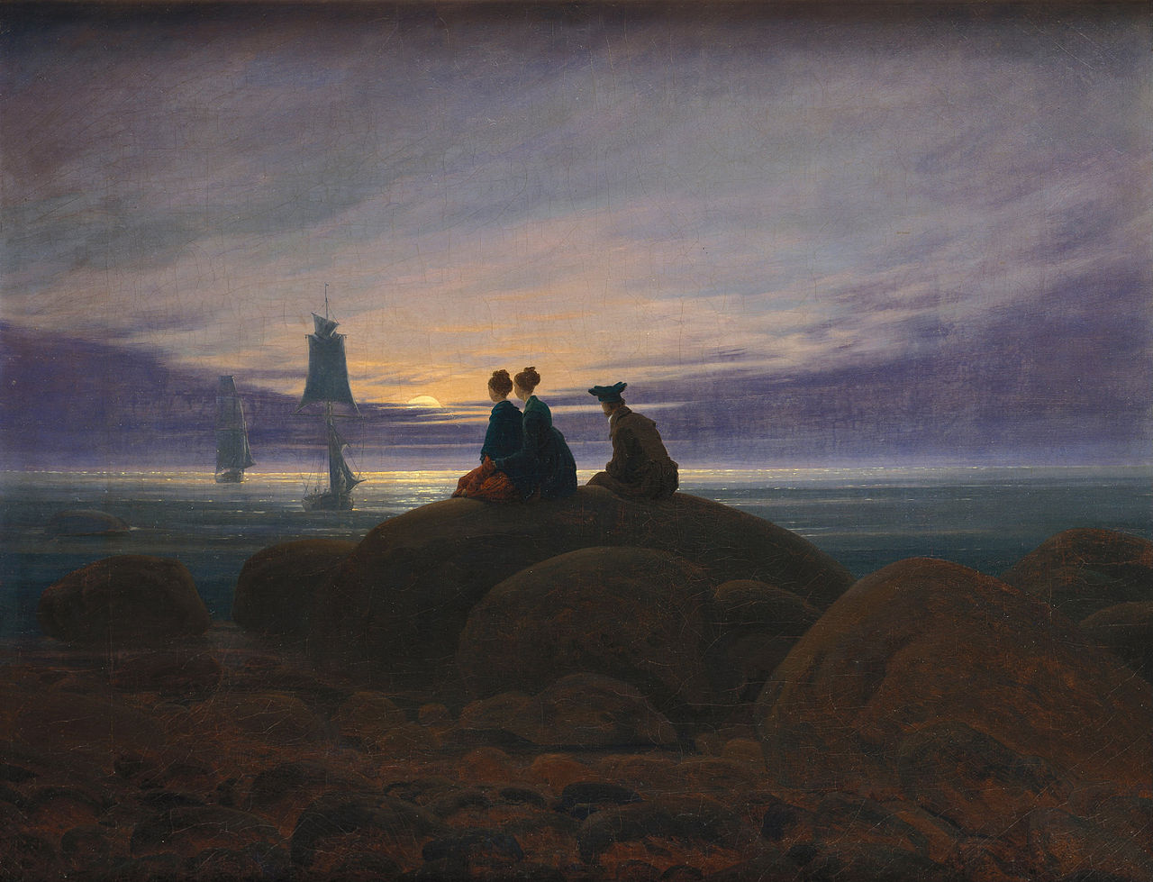 Måneoppgang ved havet (1822)&nbsp;<span>(+)</span>