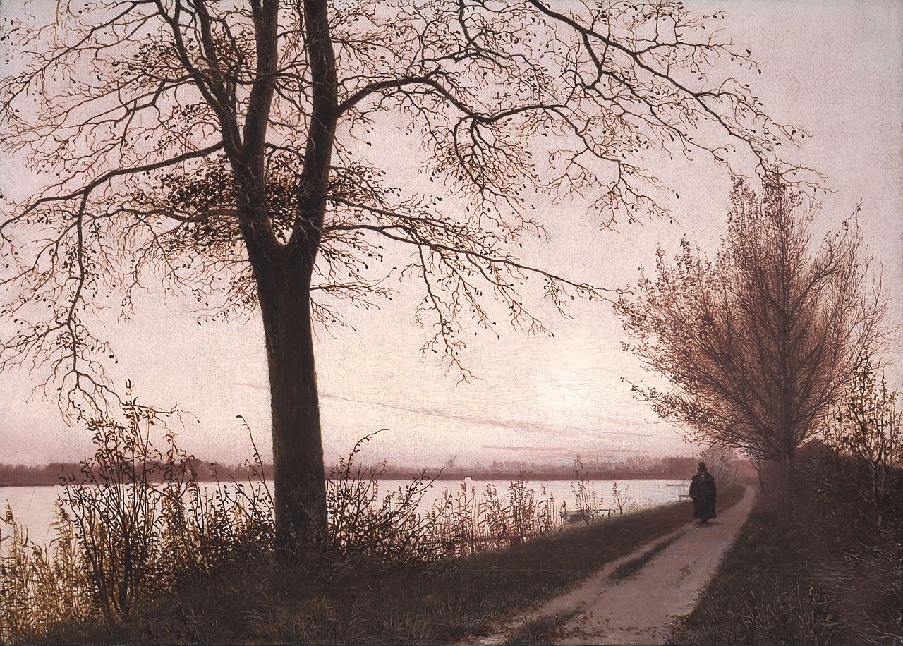 Christen_Købke_-_Autumn_Morning_on_Lake_Sortedam