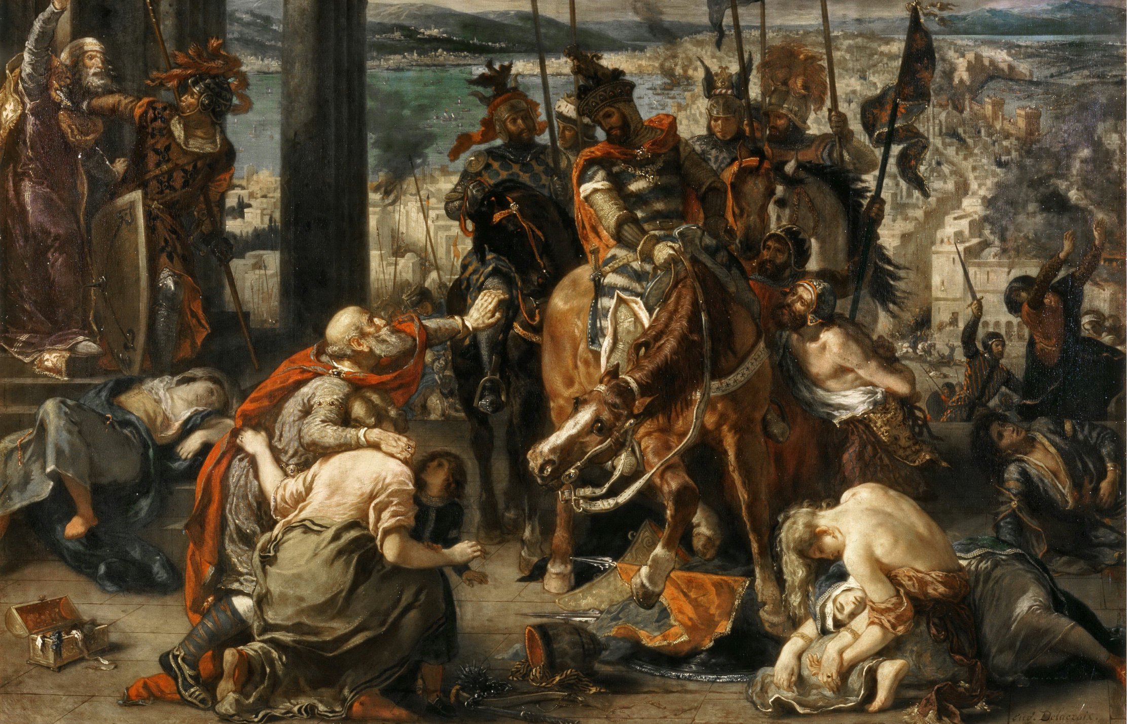 Korsfarerne inntar Konstantinopel (1840)&nbsp;<span>(+)</span>