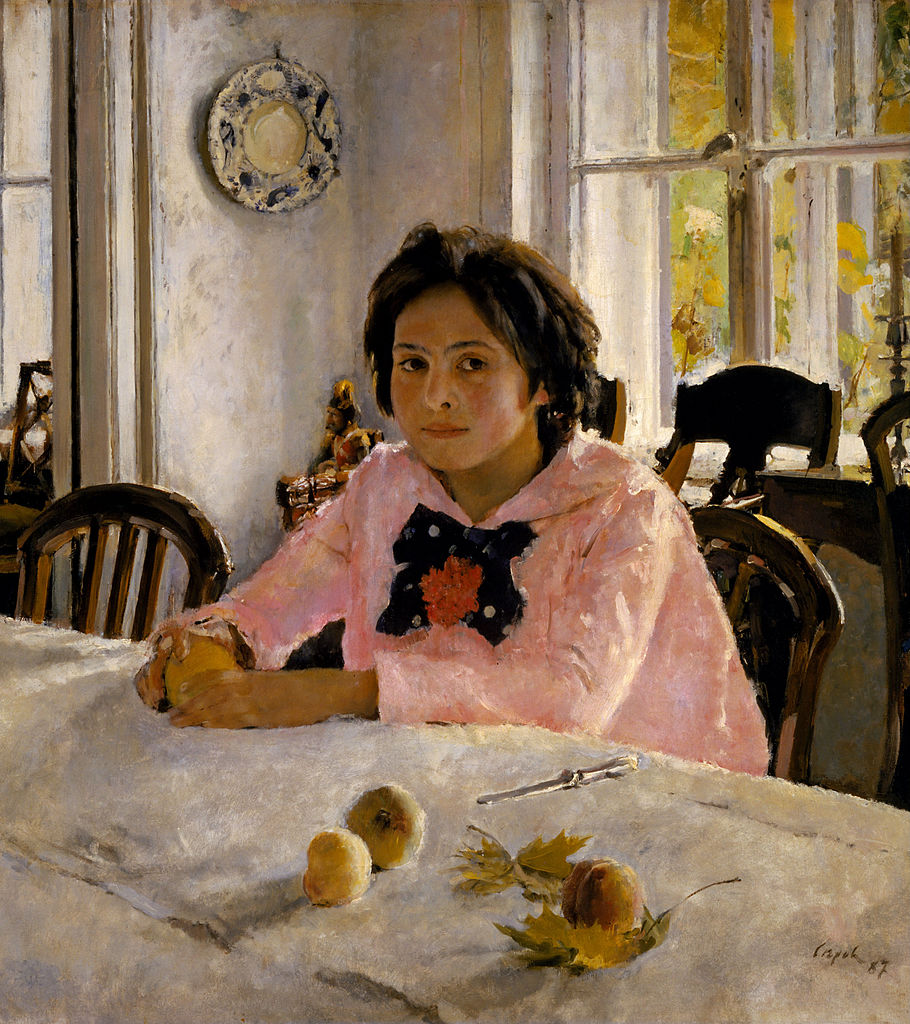 910px-Valentin_Serov_-_Девочка_с_персиками._Портрет_В.С.Мамонтовой_-_Google_Art_Project