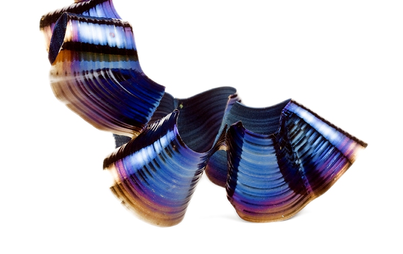 Blå skulptur. Ukjent kunstner.&nbsp;<span>(+)</span>