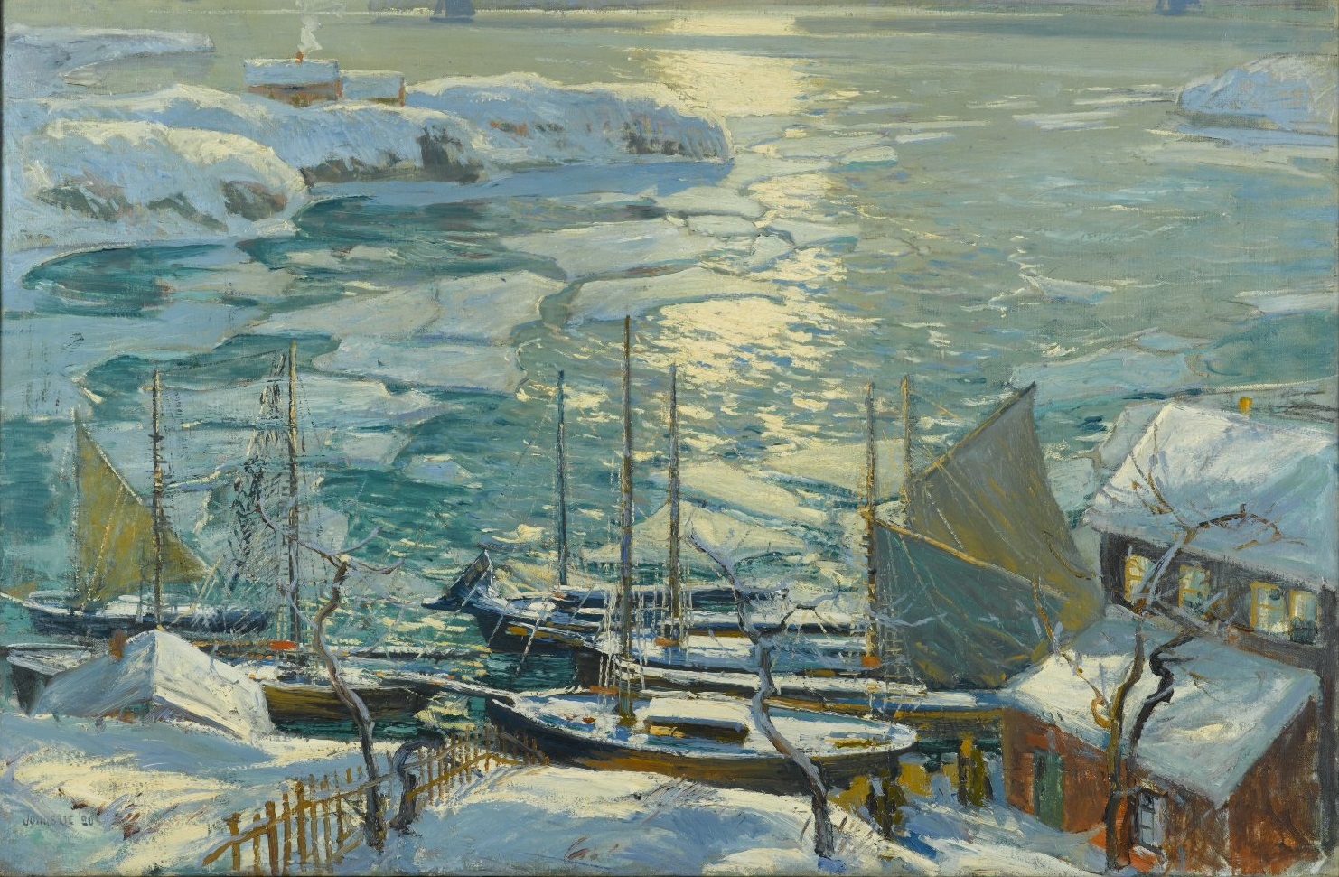 The Old Ships Draw to Home Again (ca. 1920)&nbsp;<span>(+)</span>