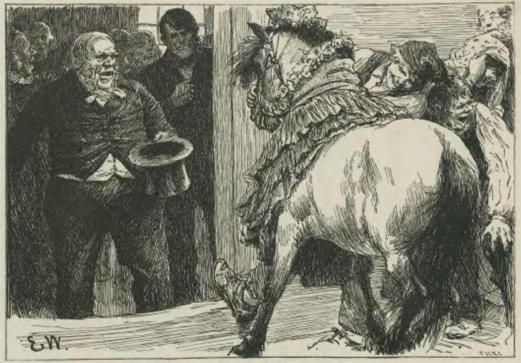 Illustrasjon til eventyret om Herremandsbruden (1882)&nbsp;<span>(+)</span>