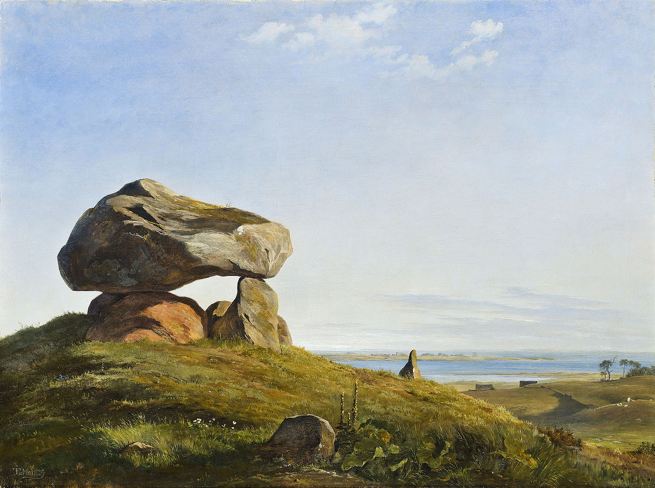 En Gravhøj fra Oldtiden ved Raklev paa Refsnæs (1839)&nbsp;<span>(+)</span>