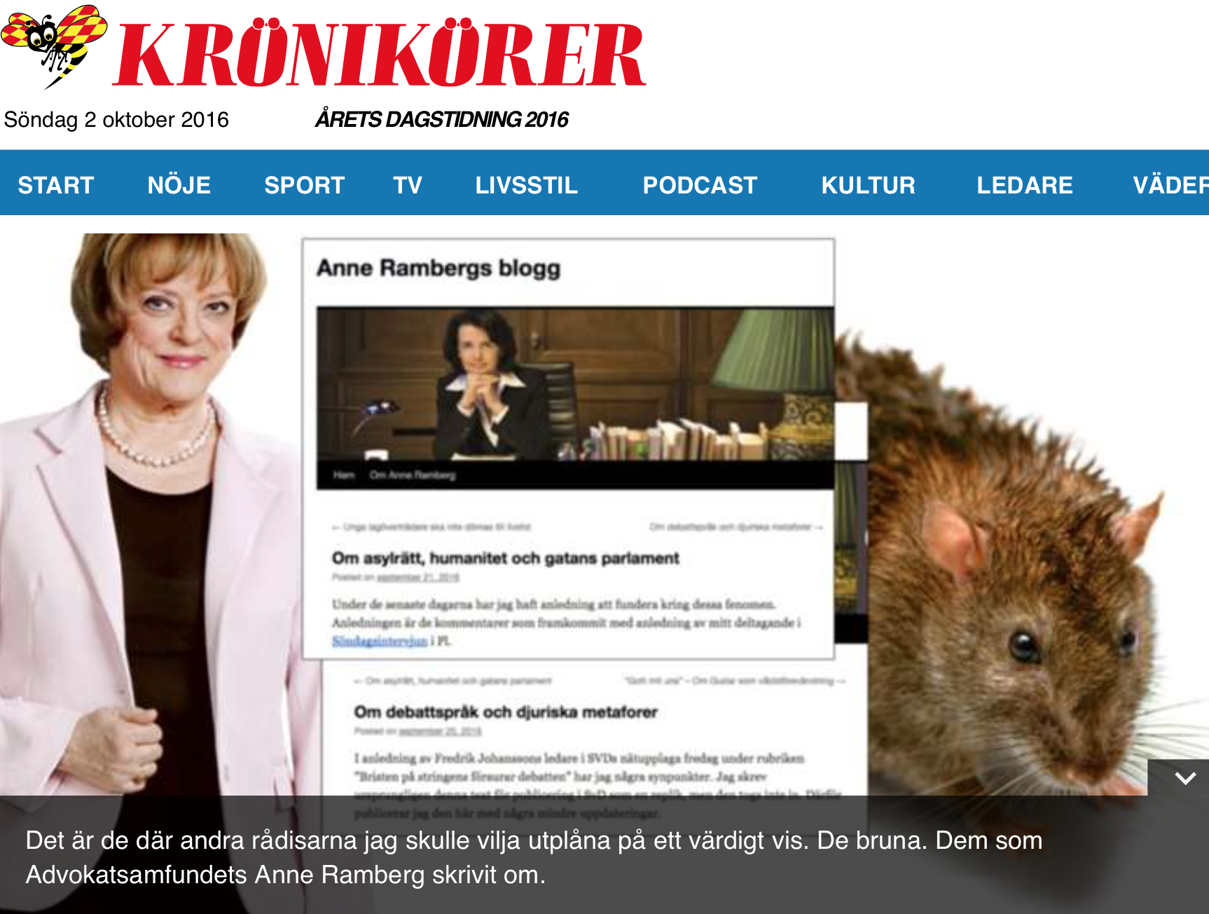 - Hvordan skal vi bli kvitt de tobente brunrottene?&nbsp;<span>(+)</span>
