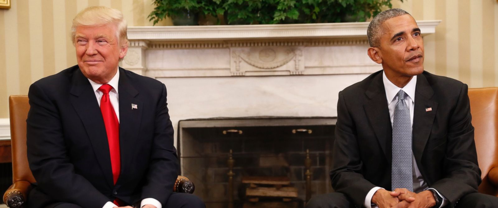 Trump møtte Obama for første gang&nbsp;<span>(+)</span>