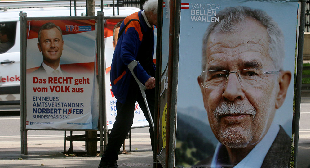 Van der Bellen ser ut til å ha vunnet&nbsp;<span>(+)</span>