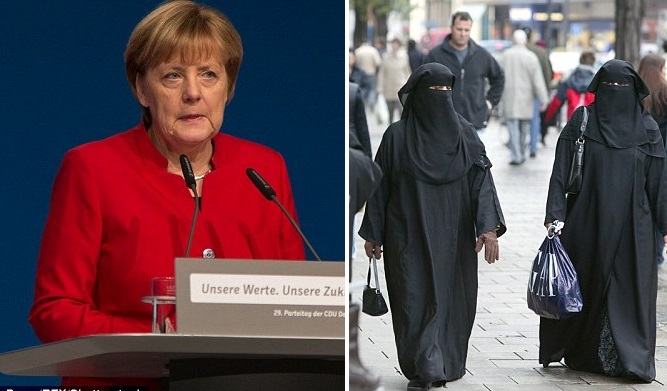 Angela Merkel vil forby burka og niqab&nbsp;<span>(+)</span>
