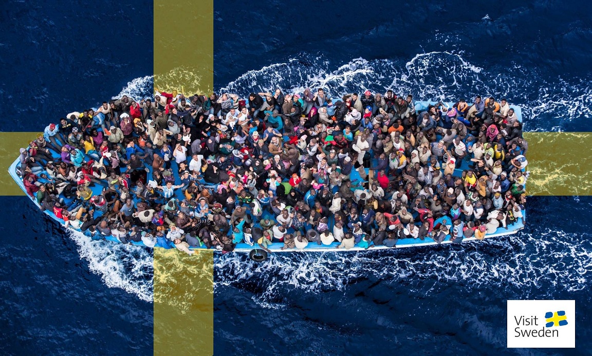 Sverige: Innvandringen fortsetter ufortrødent - 50.000 så langt i år&nbsp;<span>(+)</span>