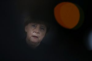 German Chancellor Angela Merkel gives a statement after visiting the Bundeskriminalamt (BKA) Federal Crime Office Police in Berlin, Germany, December 22, 2016, following an attack by a truck which ploughed through a crowd at the market on Monday night.      REUTERS/Hannibal Hanschke