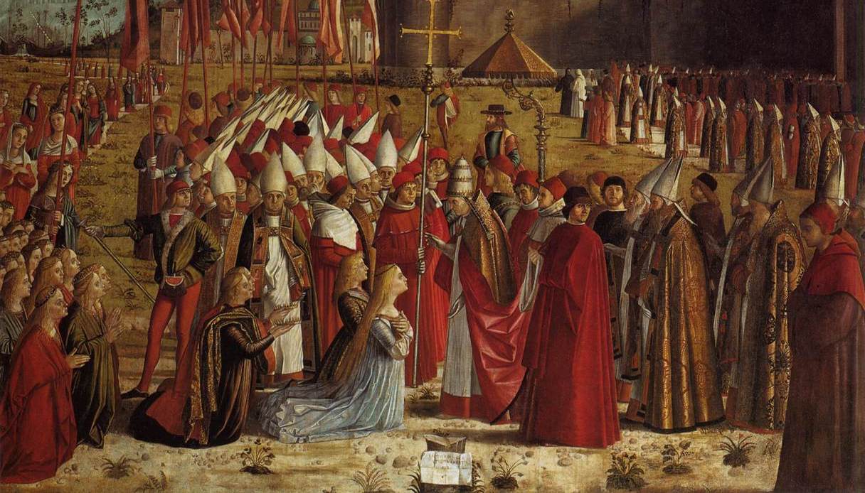 Fra legenden om den hellige Ursula (c.1493)&nbsp;<span>(+)</span>