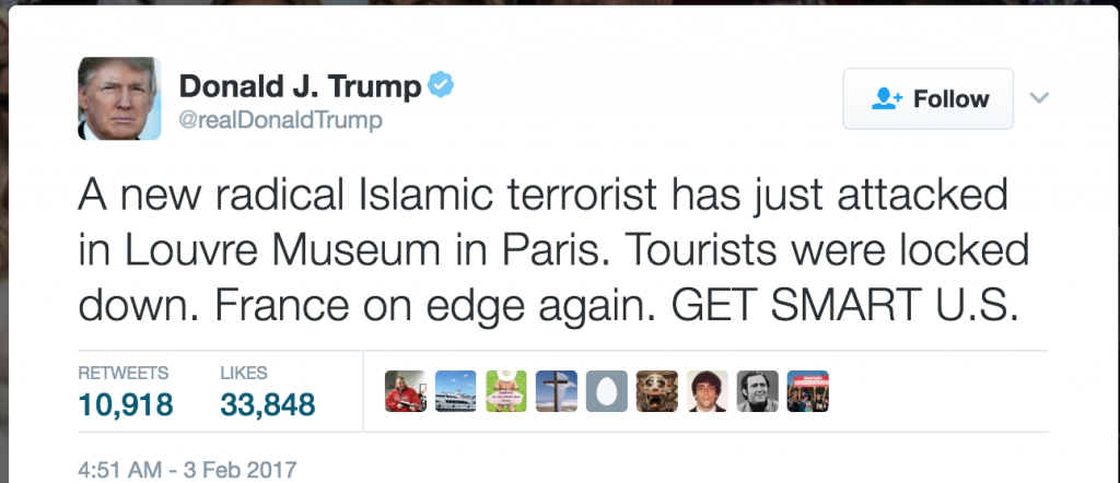 trump.twet.louvre