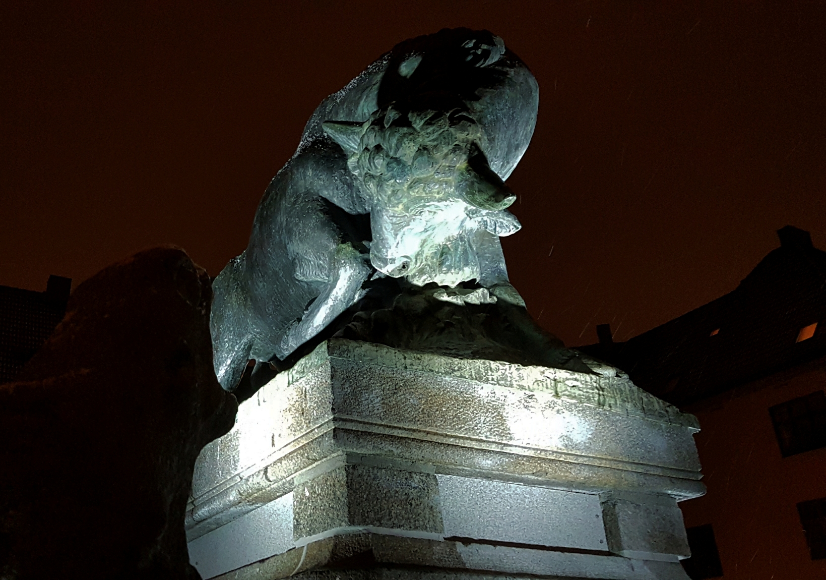 Oksefontenen på Torshov i Oslo (avduket 1929)&nbsp;<span>(+)</span>