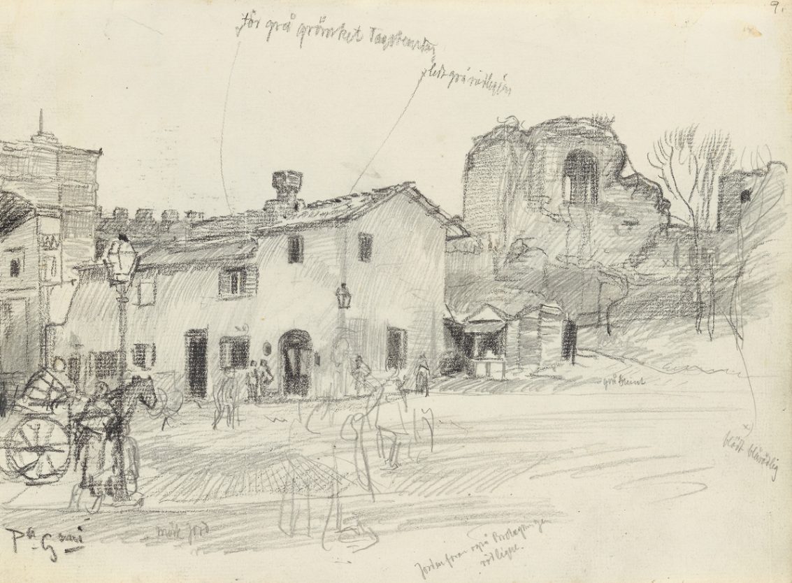 Fra Porta San Giovanni, Roma (1896-97)&nbsp;<span>(+)</span>