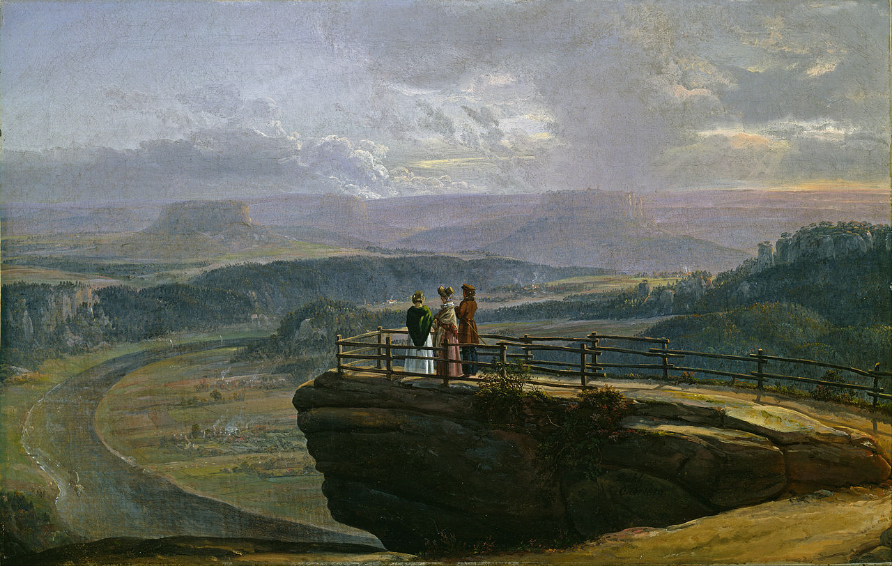 Utsikt fra Bastei (1819)&nbsp;<span>(+)</span>