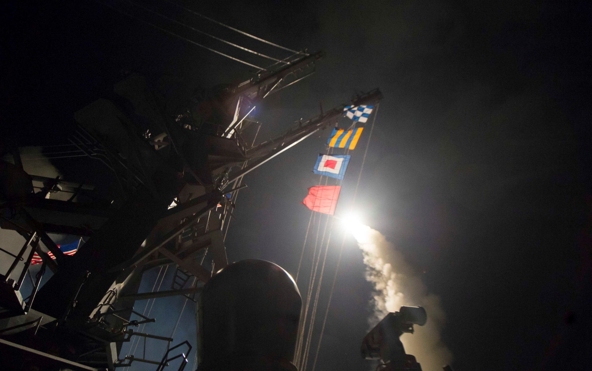 USA har avfyrt kryssermissiler mot Syria&nbsp;<span>(+)</span>