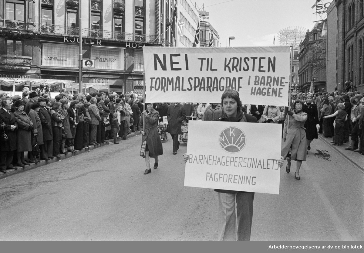 1. mai: En ny type klassekamp&nbsp;<span>(+)</span>