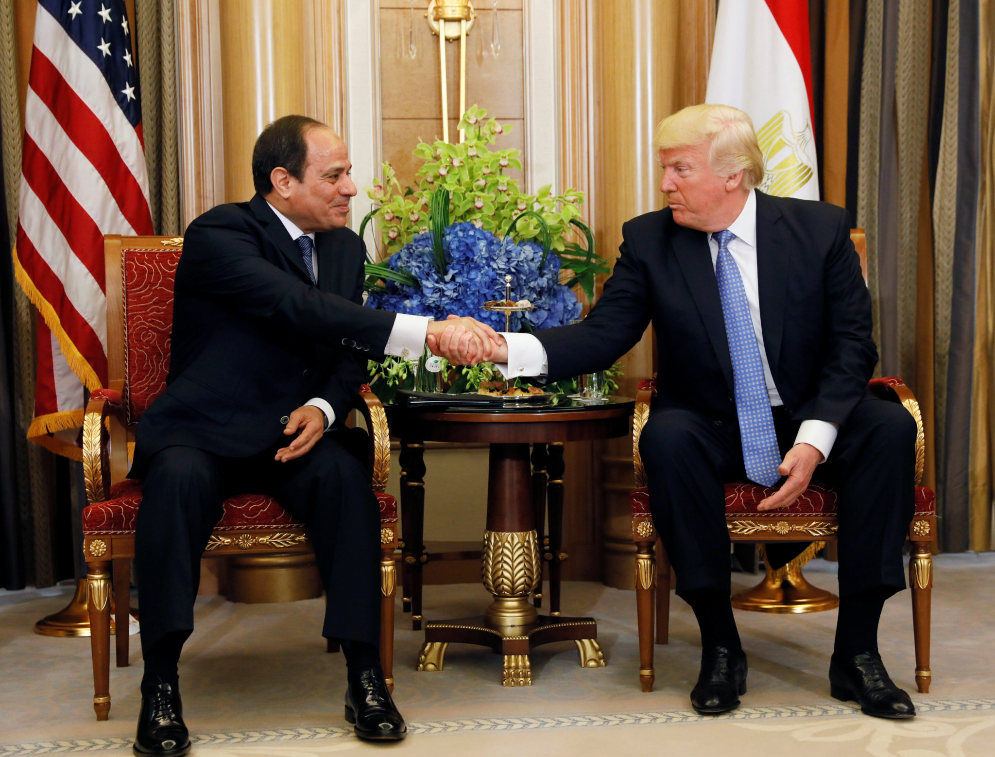 al-Sisi om Trump: - Du kan gjøre det umulige&nbsp;<span>(+)</span>