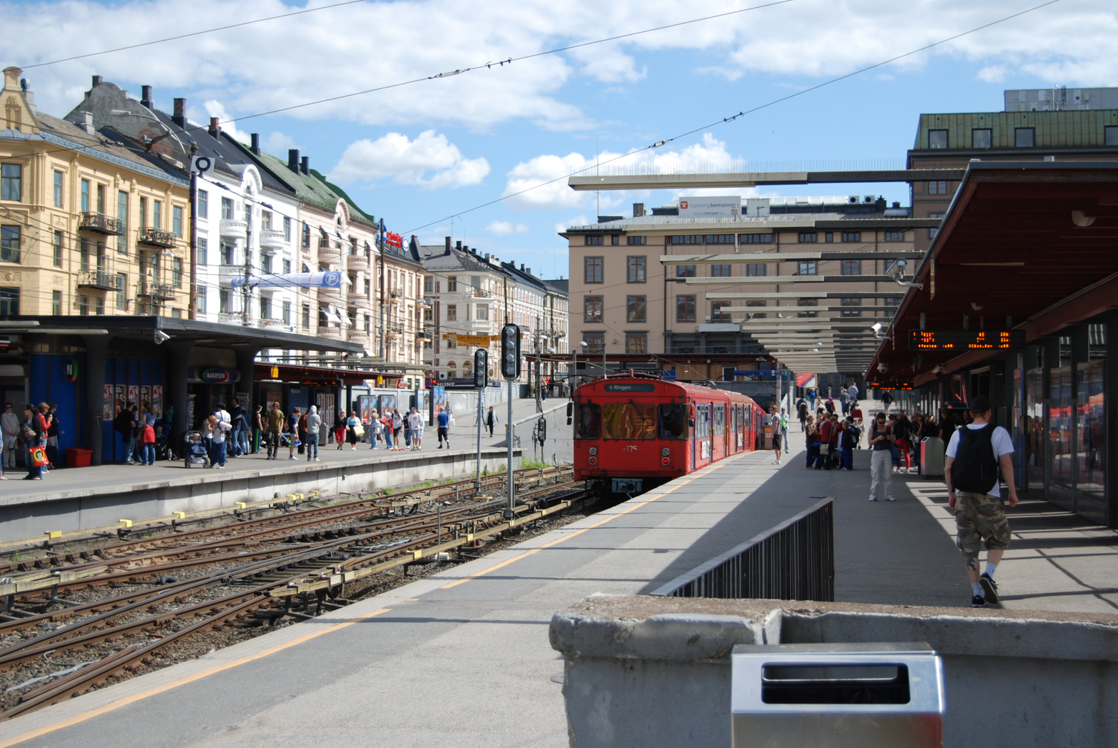 Person knivdrept i Oslo sentrum&nbsp;<span>(+)</span>