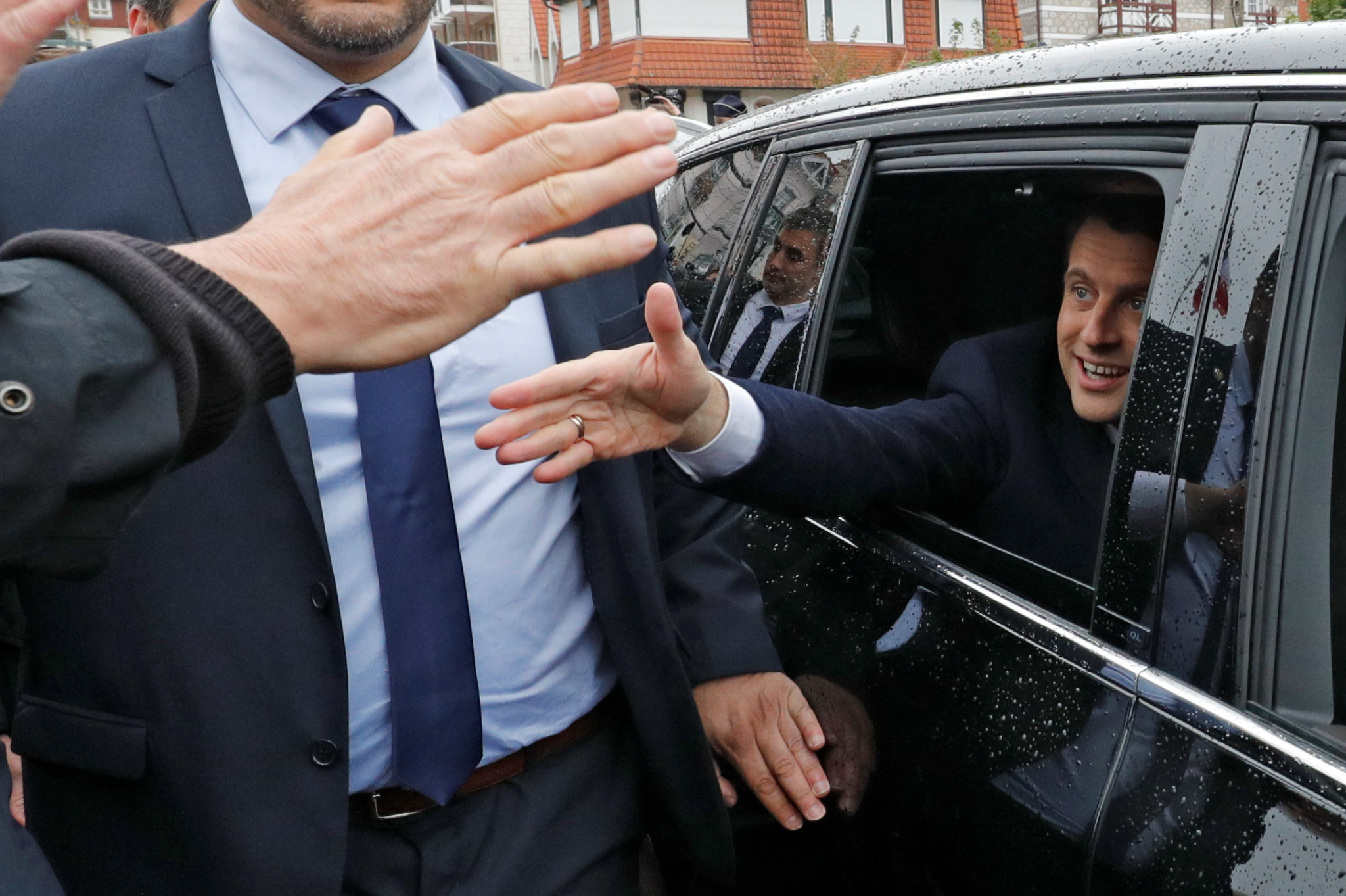 Le Soir: Macron leder på valgdagsmålinger&nbsp;<span>(+)</span>
