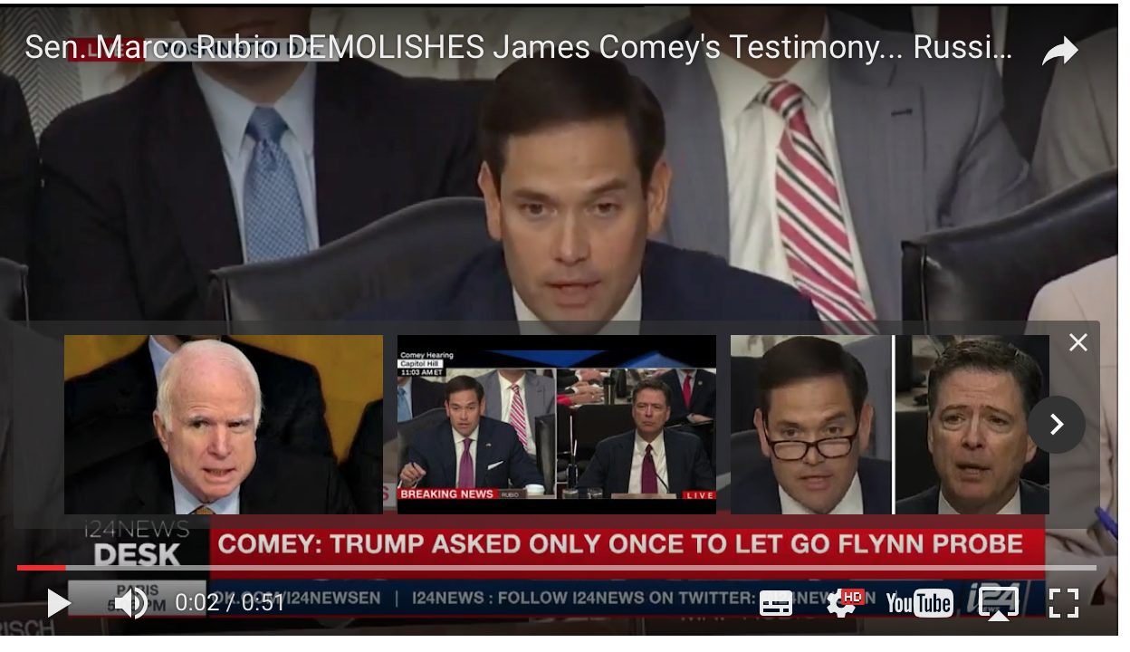 Comey blir svar skyldig&nbsp;<span>(+)</span>
