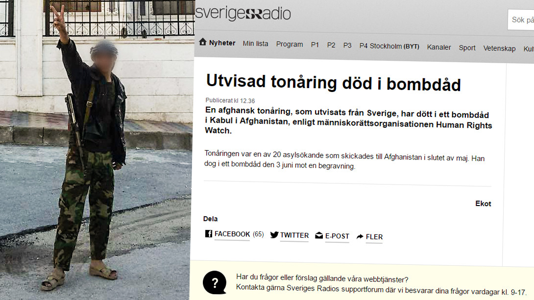Fake news: Påstod at utvist asylsøker var drept&nbsp;<span>(+)</span>