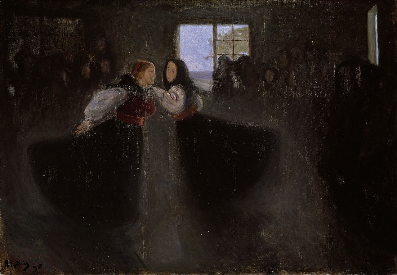Dans i storstuen, Telemark (1895)&nbsp;<span>(+)</span>