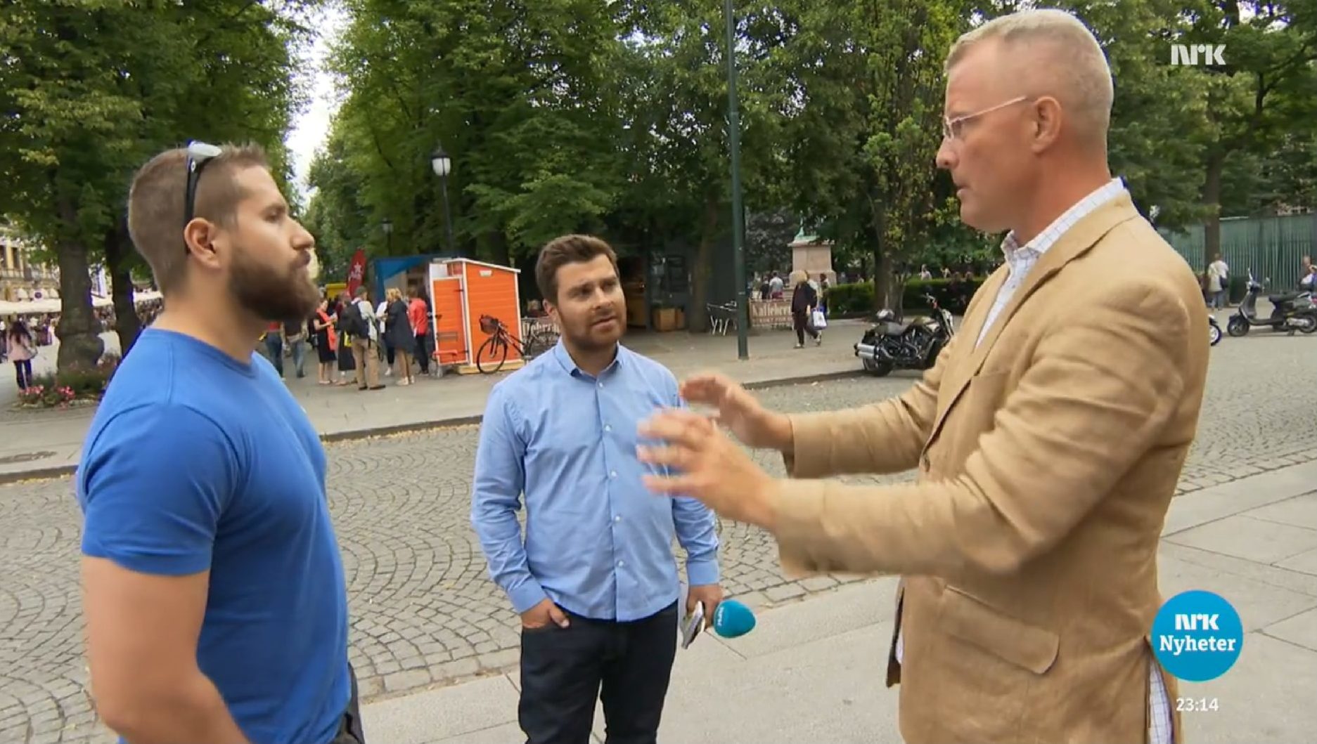 NRK legitimerer politisk vold: - Lysglimt "må regne med å få seg noen trøkker"&nbsp;<span>(+)</span>
