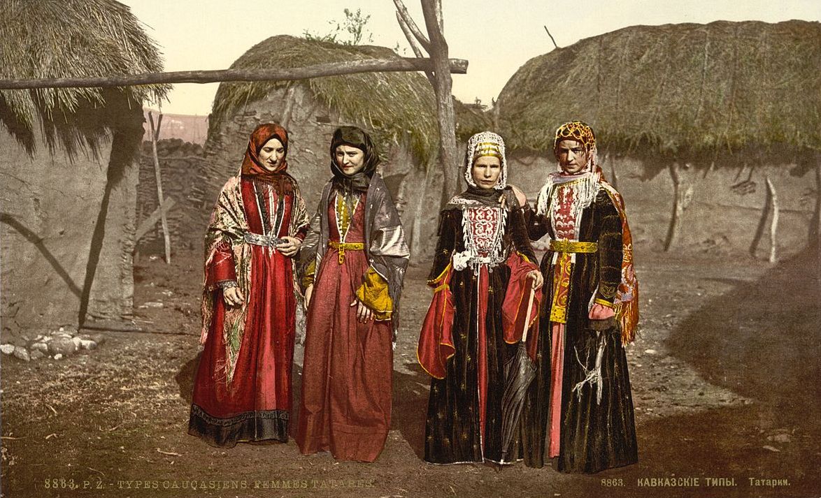 Tatarkvinner fra Kaukasus (1890-1900)&nbsp;<span>(+)</span>
