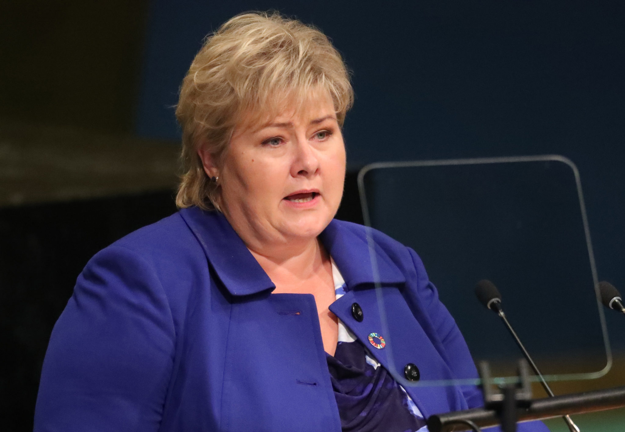 Solberg forsvarer Listhaugs rett til å utfordre menneskerettene&nbsp;<span>(+)</span>