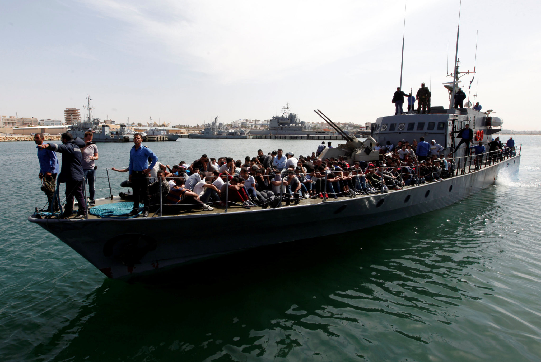Libysk kystvakt snur båtene: Over 1.000 migranter sendt tilbake&nbsp;<span>(+)</span>
