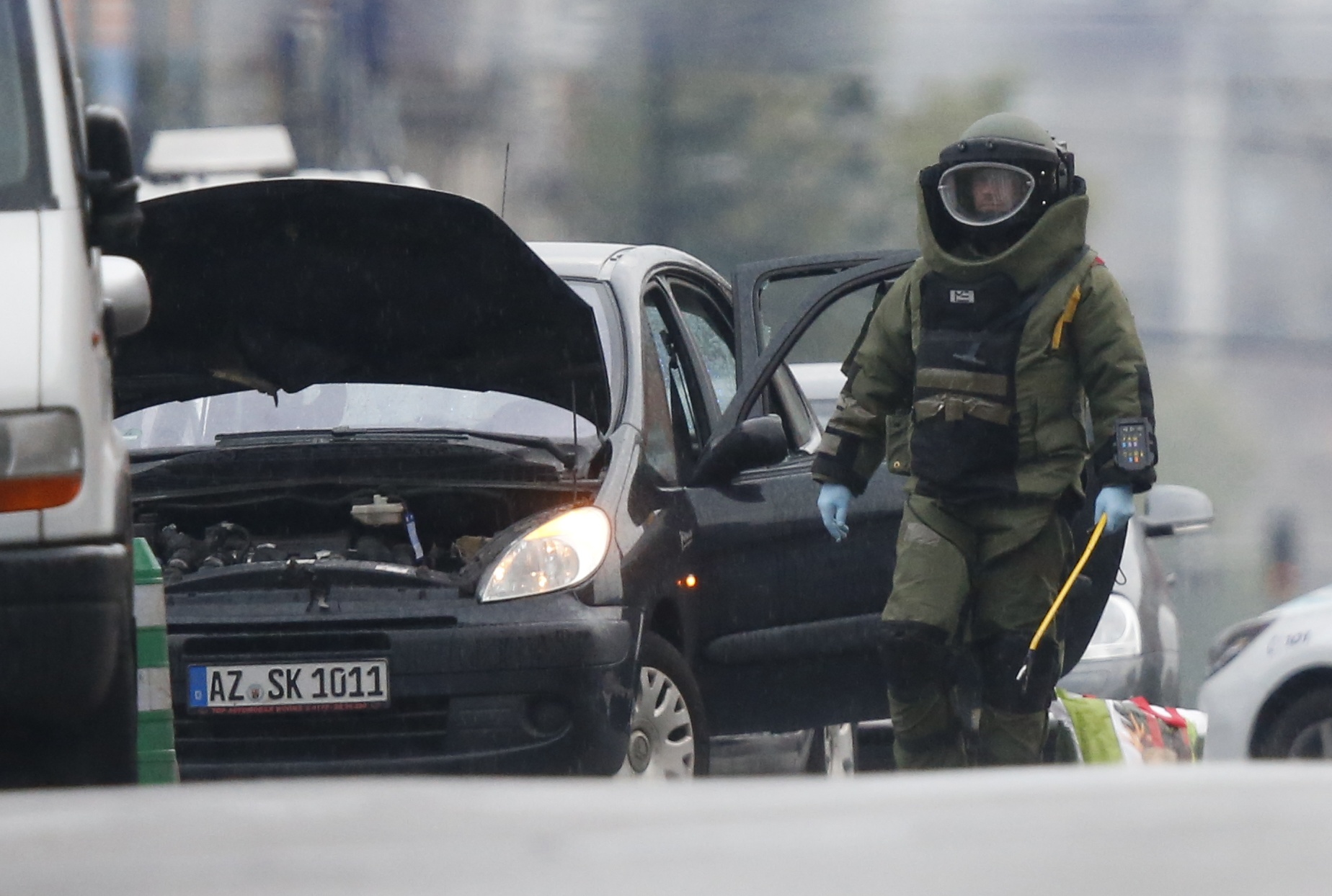Politiet skjøt mot bil i Brussel, bombegruppen tilkalt&nbsp;<span>(+)</span>