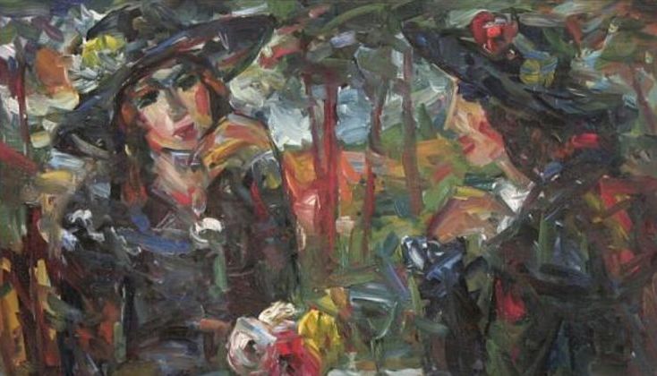 To damer ved et bord (ikke datert)&nbsp;<span>(+)</span>